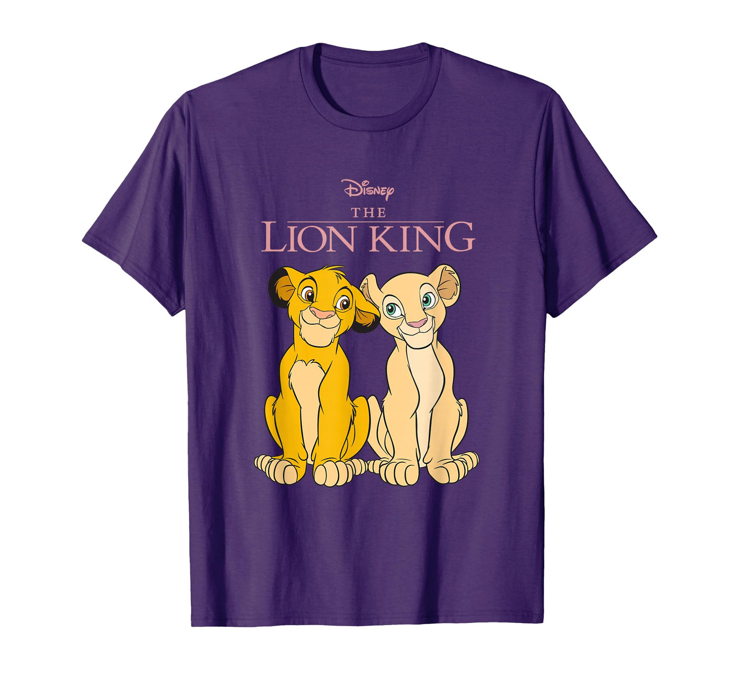 Disney The Lion King Simba And Nala Lovely Smile T-Shirt