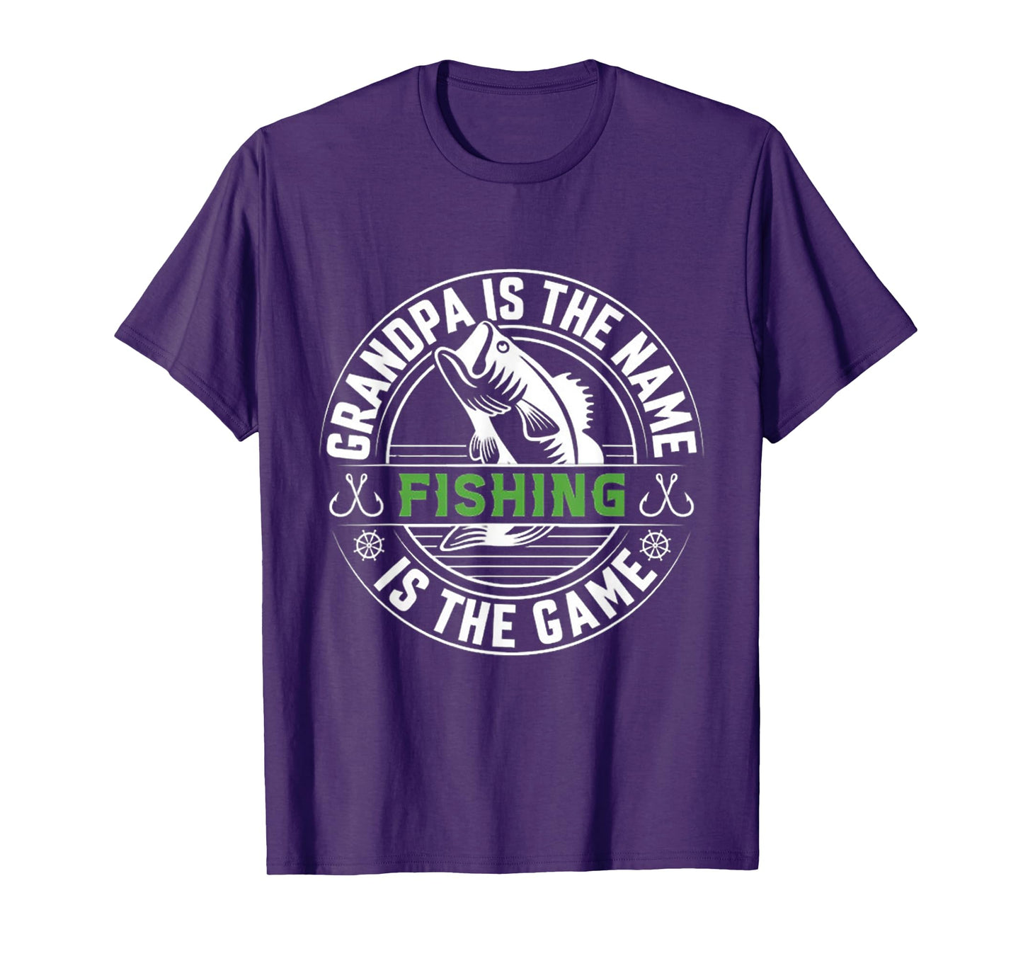 Grandpa is my name fishing is my game T-Shirt