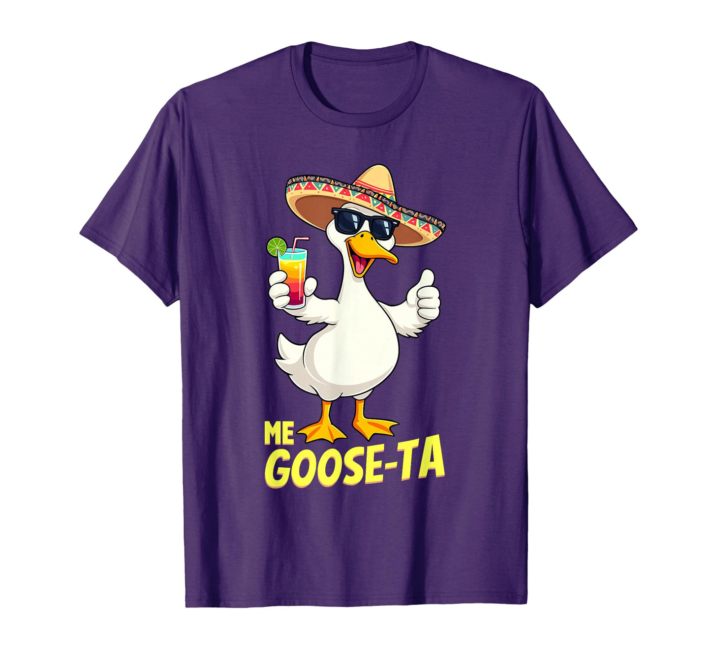 Funny Mexican Saying | Me Goose Ta | Spanish Goose Pun T-Shirt