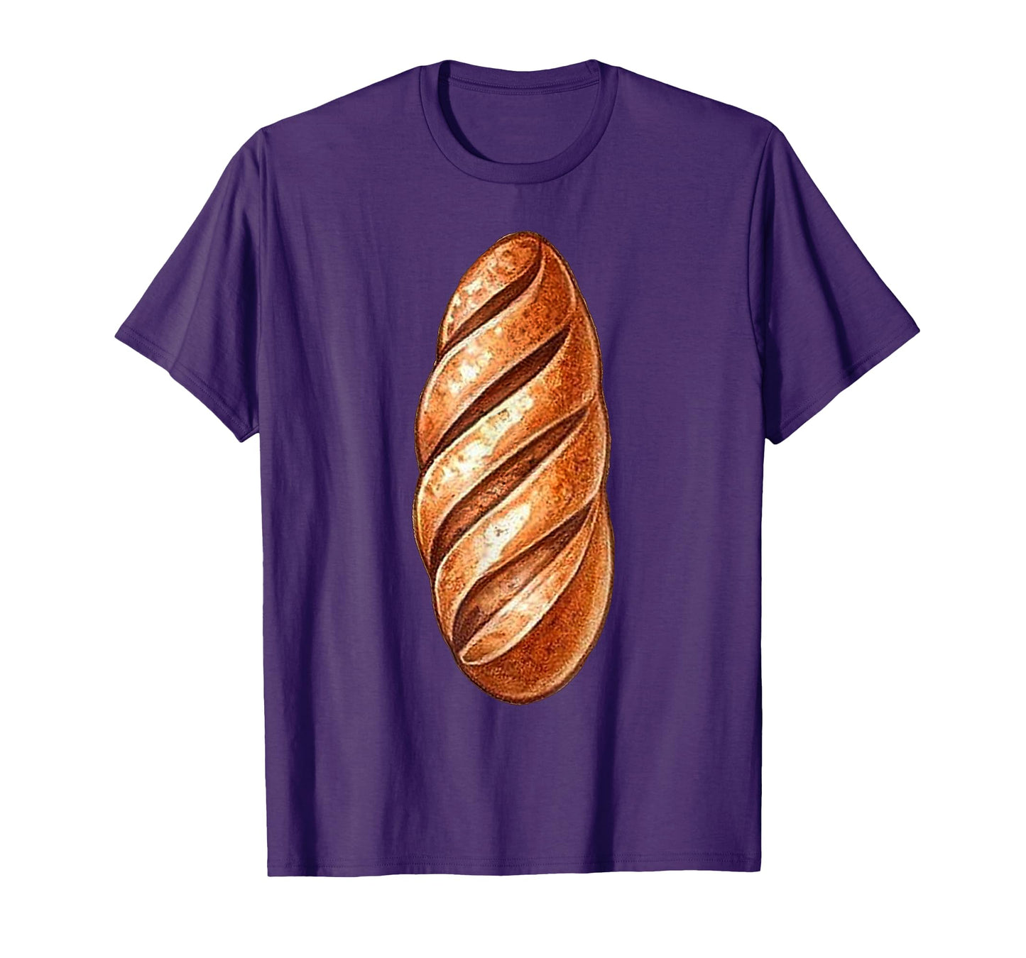 Baguette Costume Halloween Fancy Bread Cosplay Food Costume T-Shirt