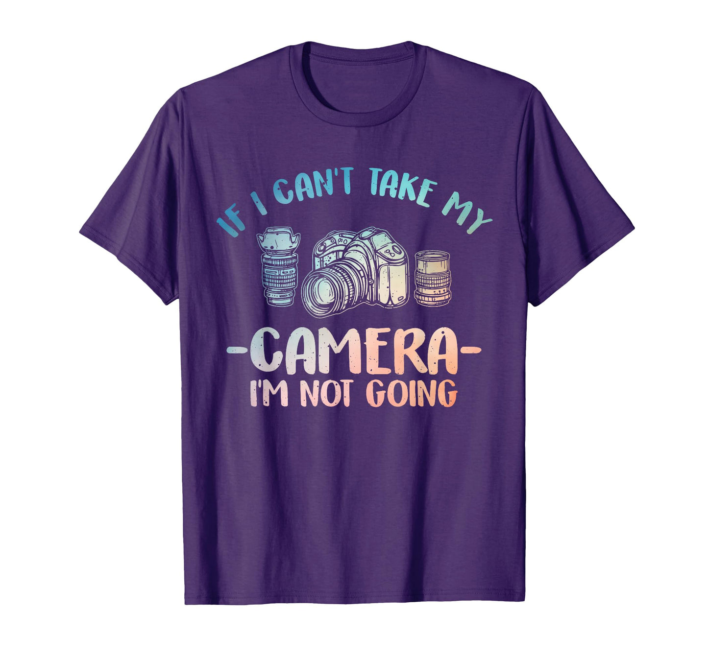 Photography Art For Men Women Camera Lover Photographer T-Shirt