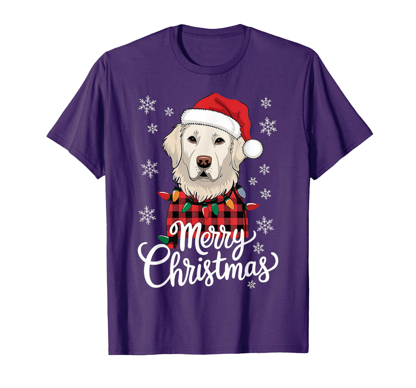 Christmas White English Cream Golden Retriever Mom Dog Puppy Men Women T-Shirt