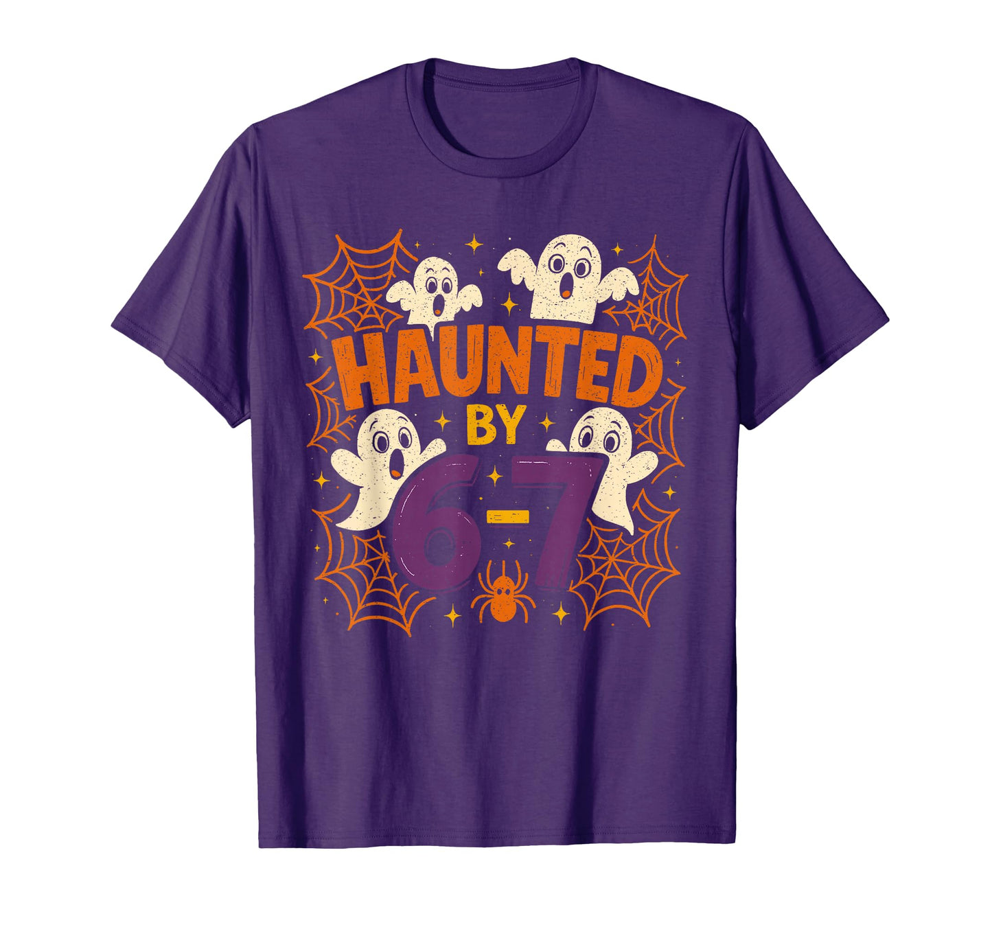 67 Meme Trendy Halloween Funny Six Seven Gen Alpha Teen Boys T-Shirt