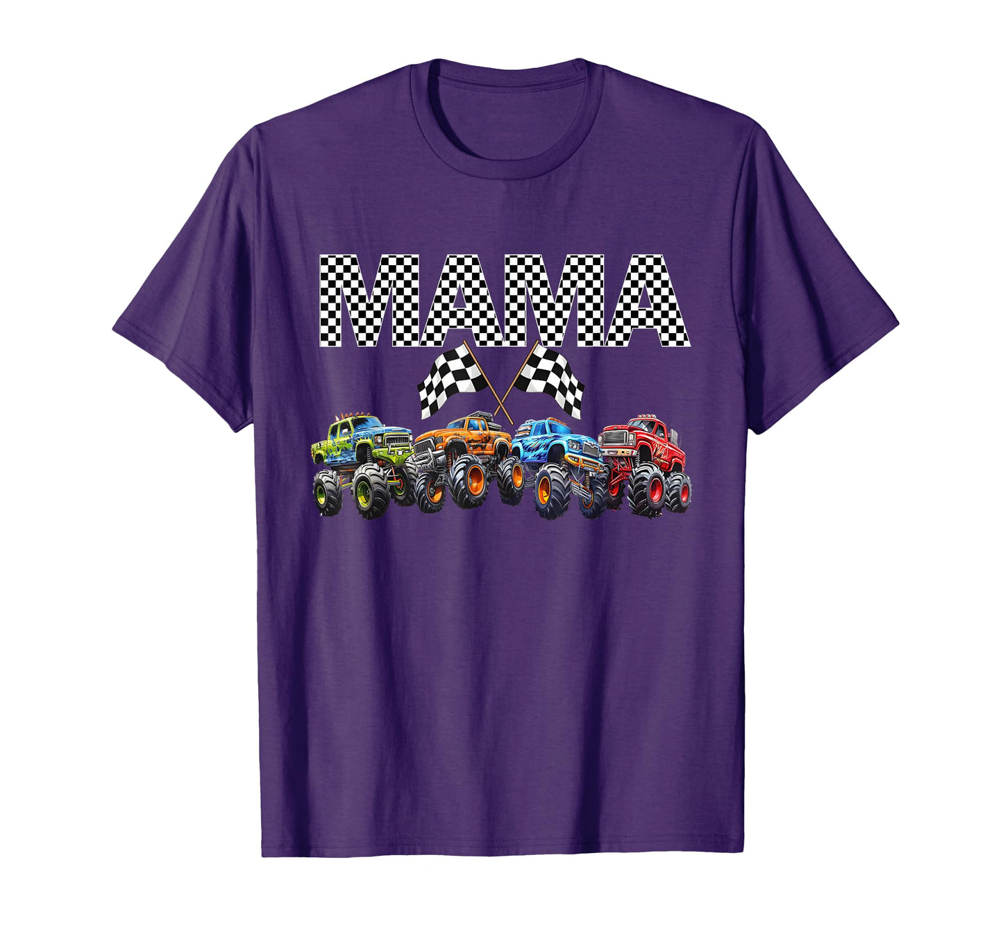 Truck Mom Monster Truck Mama Era Mother's Day Truck Lovers T-Shirt