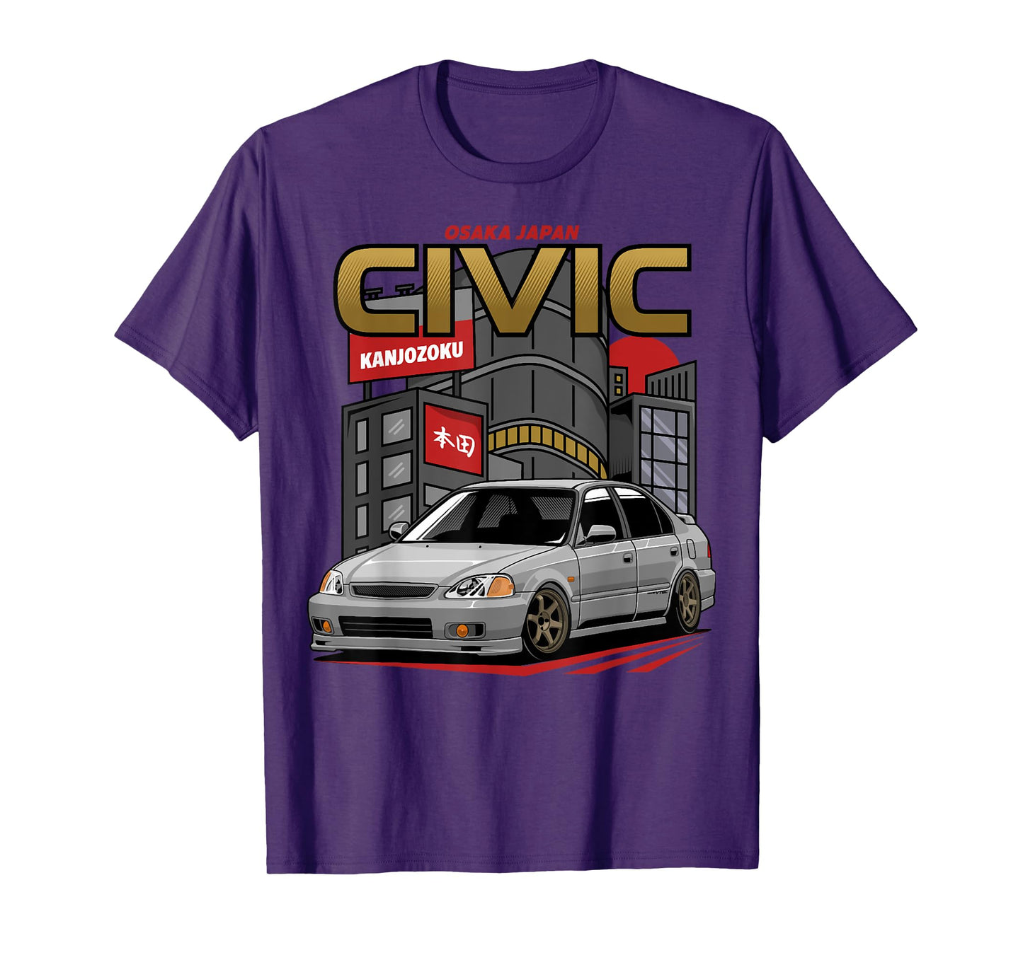 Civic EK Type R Japanese Car T-Shirt