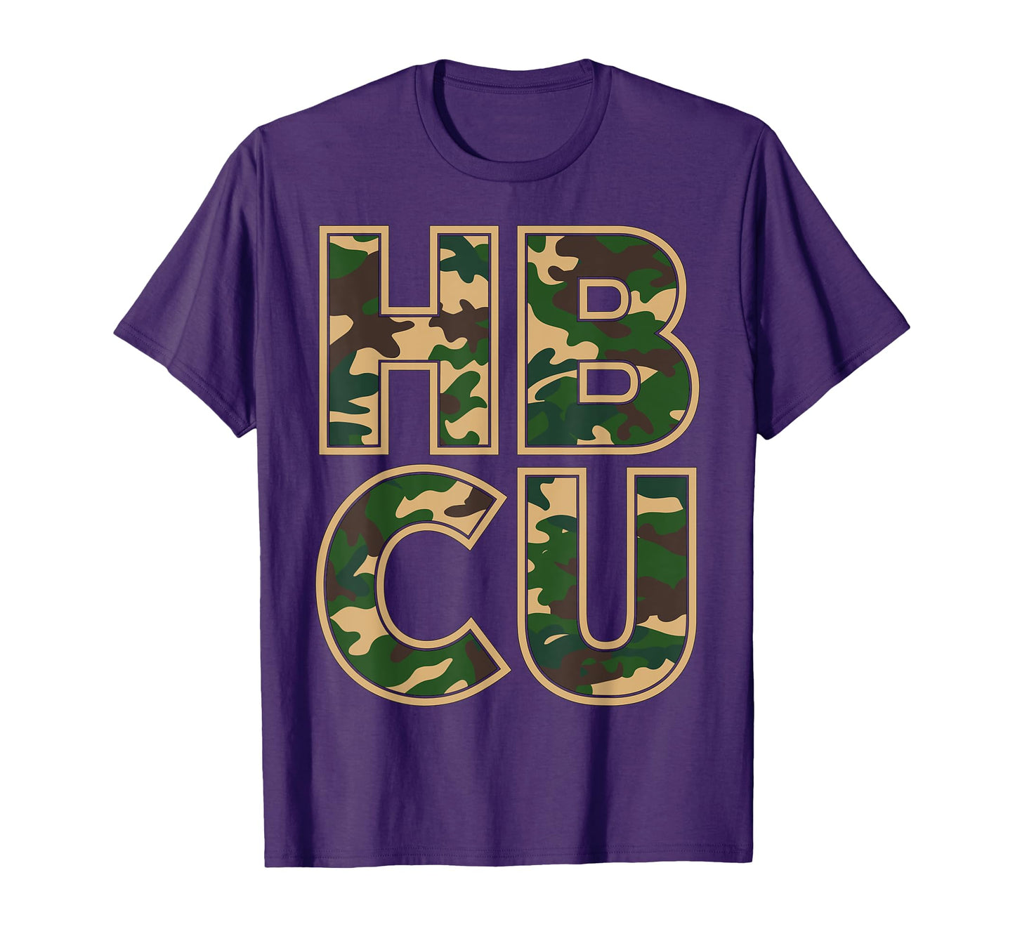 HBCU College Camouflage T-Shirt