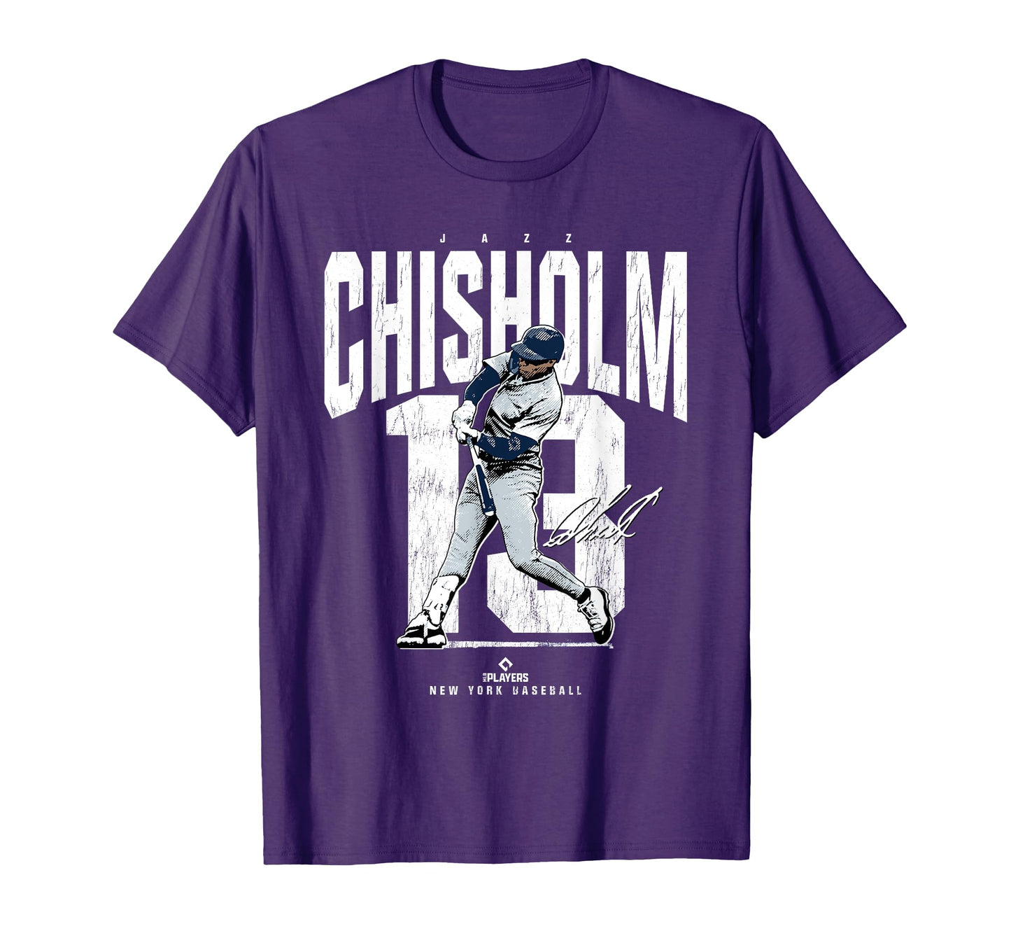 Jazz Chisholm | New York Baseball Players | MLBJCH3921 T-Shirt