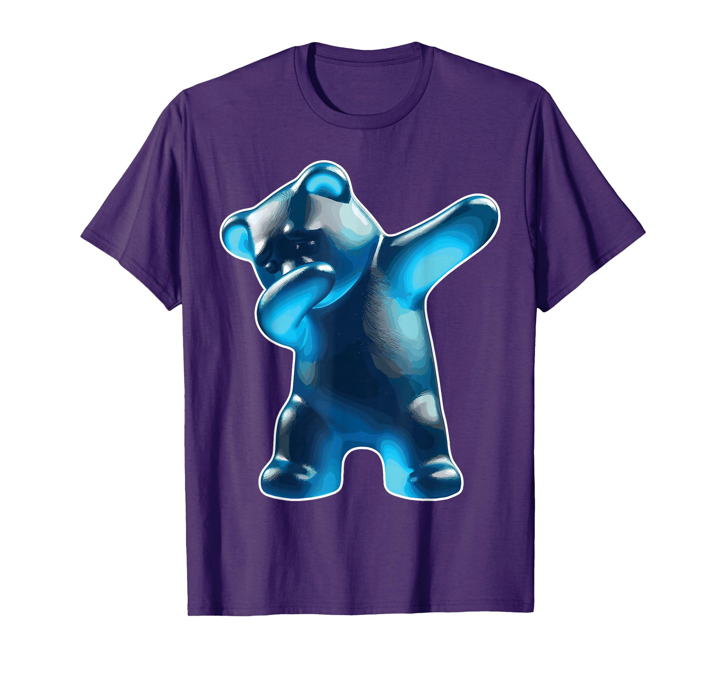 Gummy Bear, Blue Gummy Bear, Dabbing Gummy Bear T-Shirt