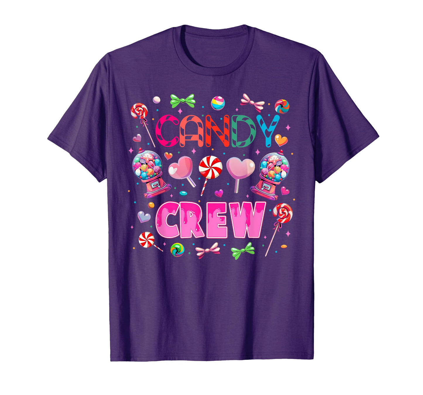 Candy Land Candy Crew Decorations Sweetie Candy Squad T-Shirt