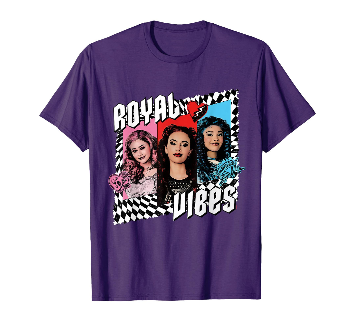 Disney Descendants 4: The Rise of Red Trio Royal Vibes T-Shirt