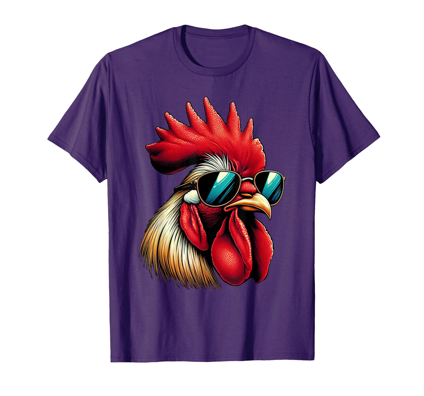 Cool Rooster Design For Men Women Kids Chicken Rooster Lover T-Shirt