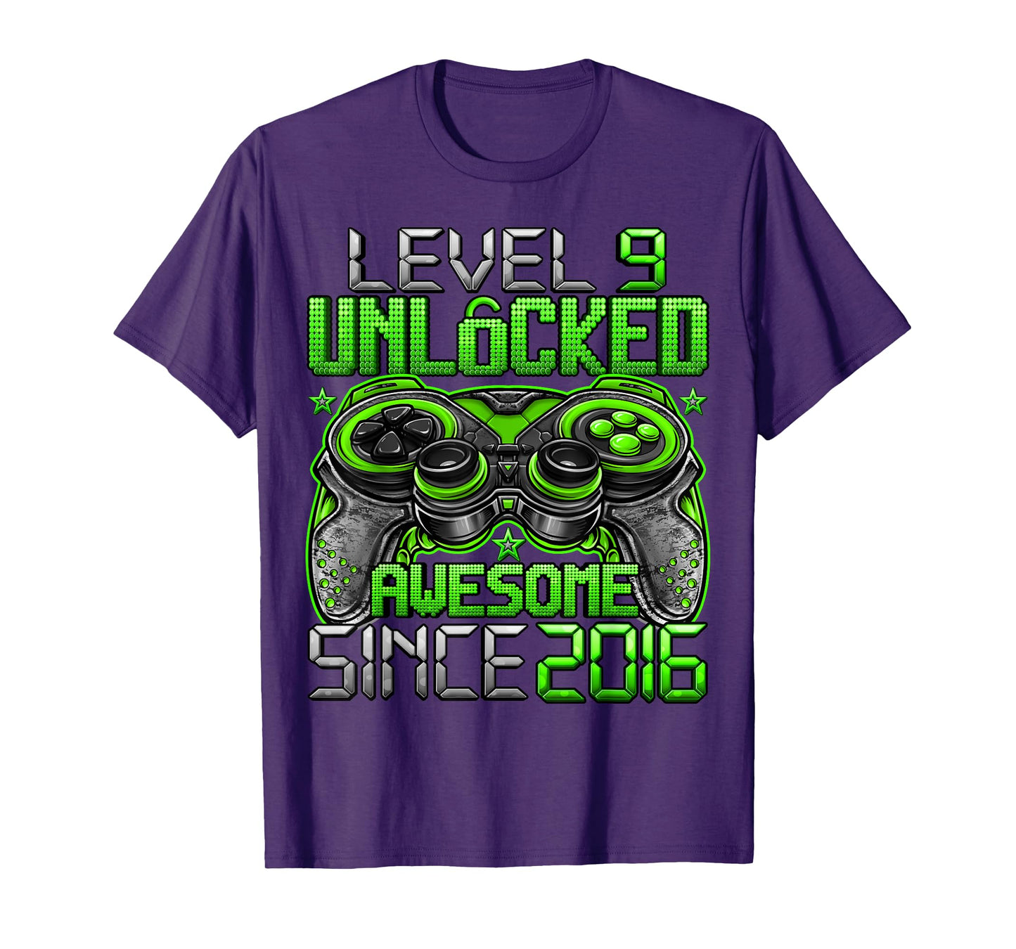 Level 9 Unlocked 9 Year Old Gifts For Boys 9th Birthday Boy T-Shirt