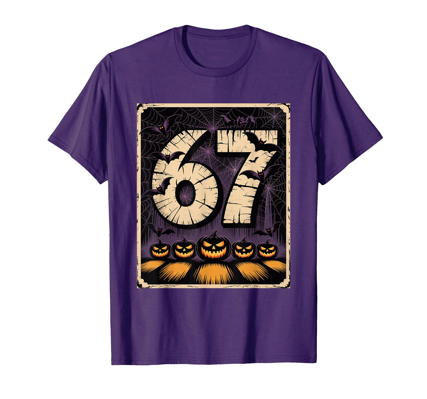 67 Meme Shirt, Six Seven Funny Halloween Design T-Shirt