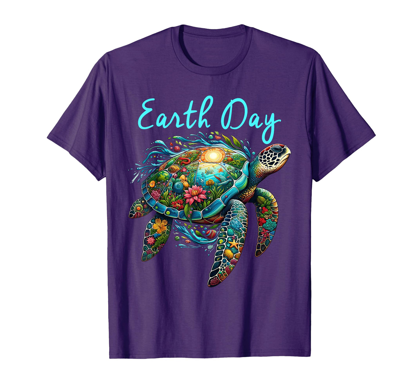 Sea Turtle Earth Day Save The Earth T-Shirt