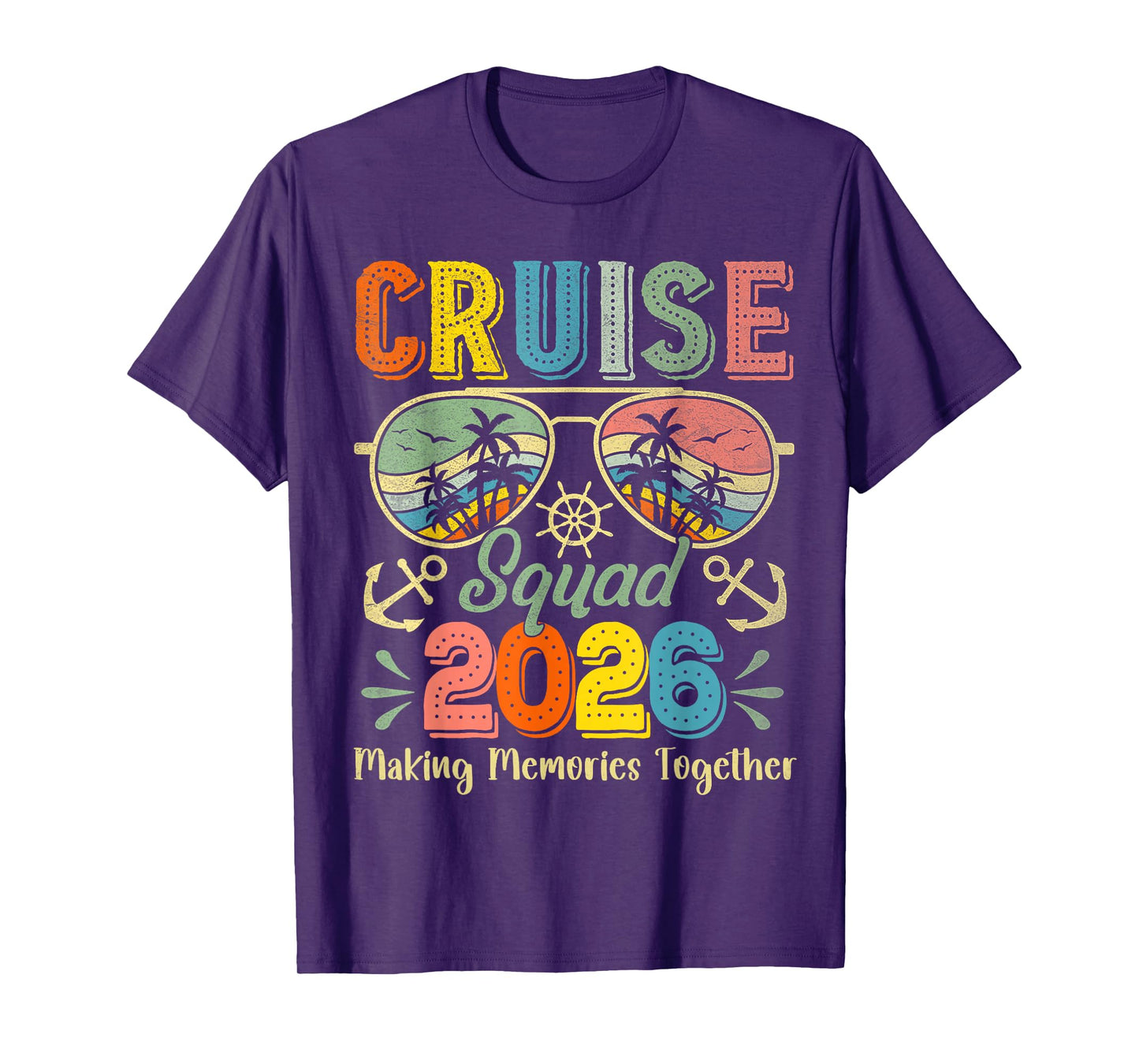 Cruise Squad 2026 Family Group Matching Summer Vacation T-Shirt