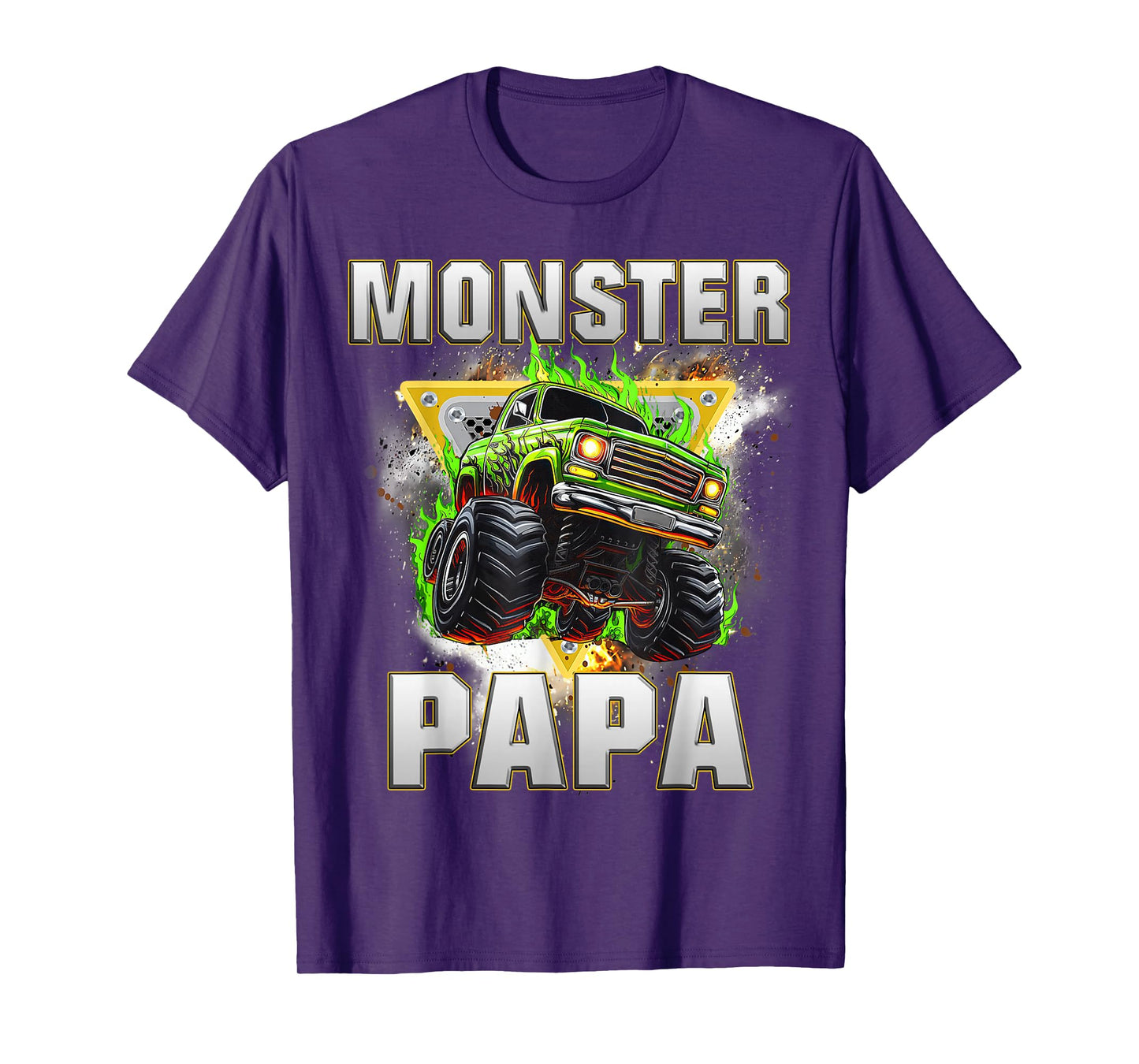 Monster Truck Papa Monster Truck Are My Jam Boys Kids T-Shirt