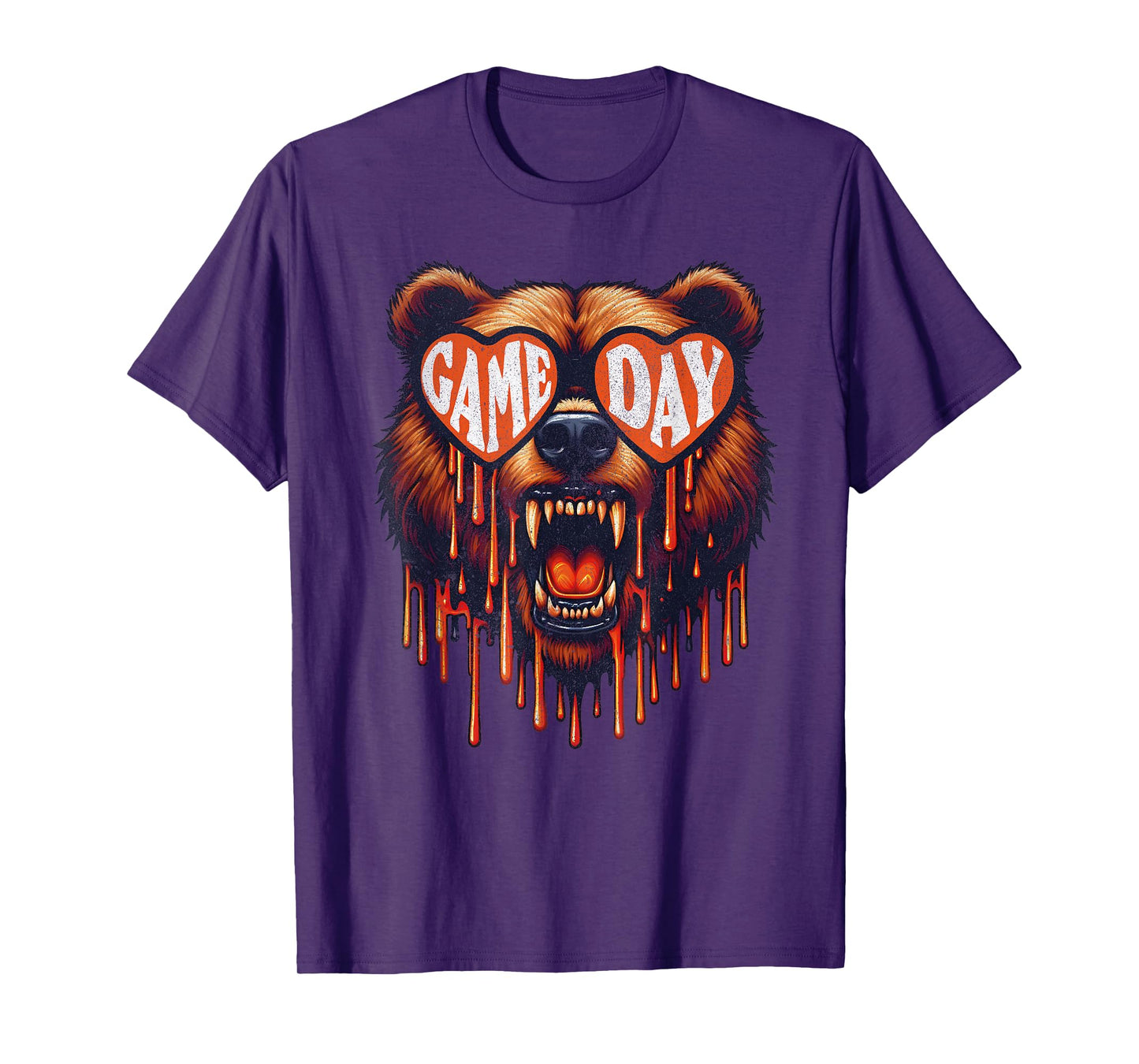 Bears Lovers Game Day Retro Bear Men Women Kids T-Shirt