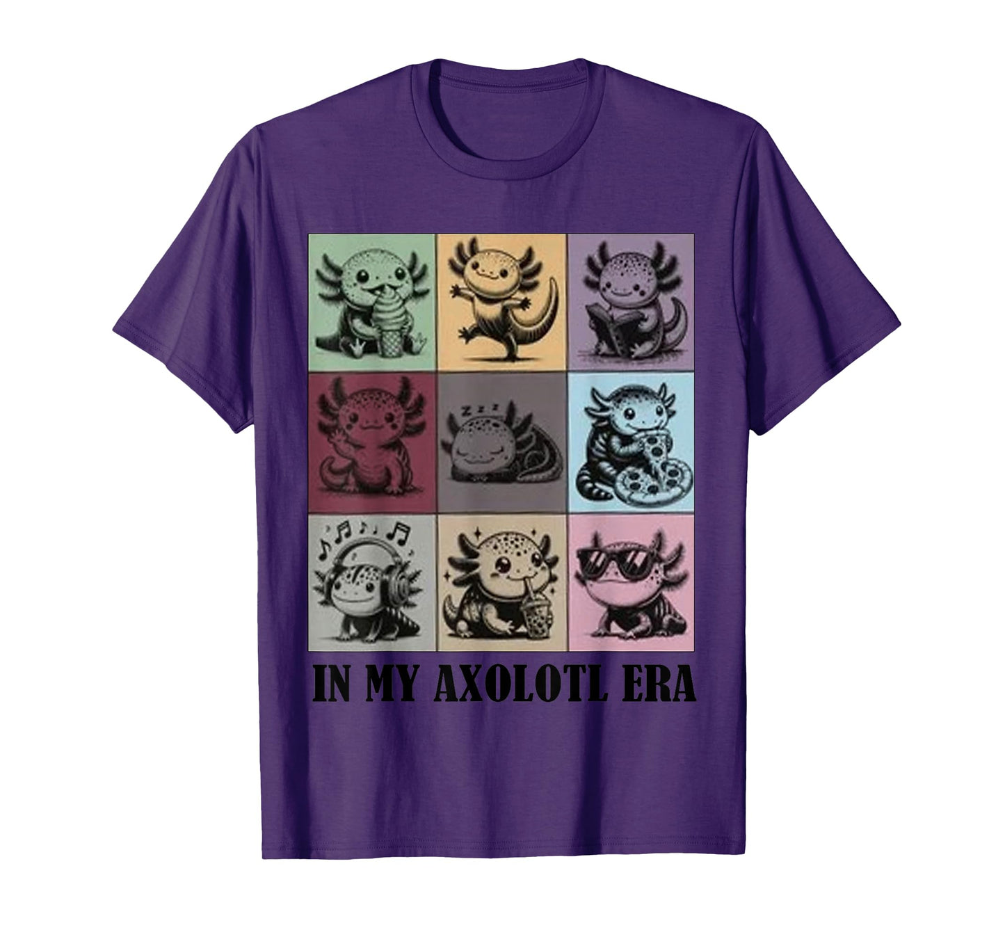 funny Axolotl Quote In My Axolotl Era Graphic Cool Axolotl T-Shirt
