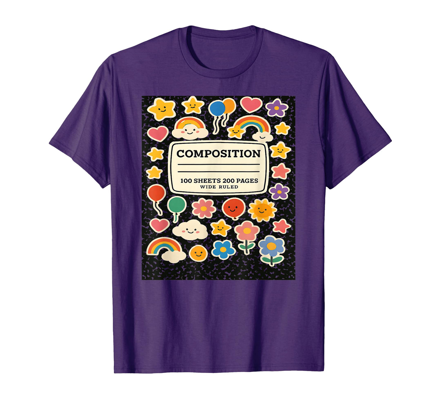 Composition Notebook Costume Teacher Matching Halloween Book T-Shirt
