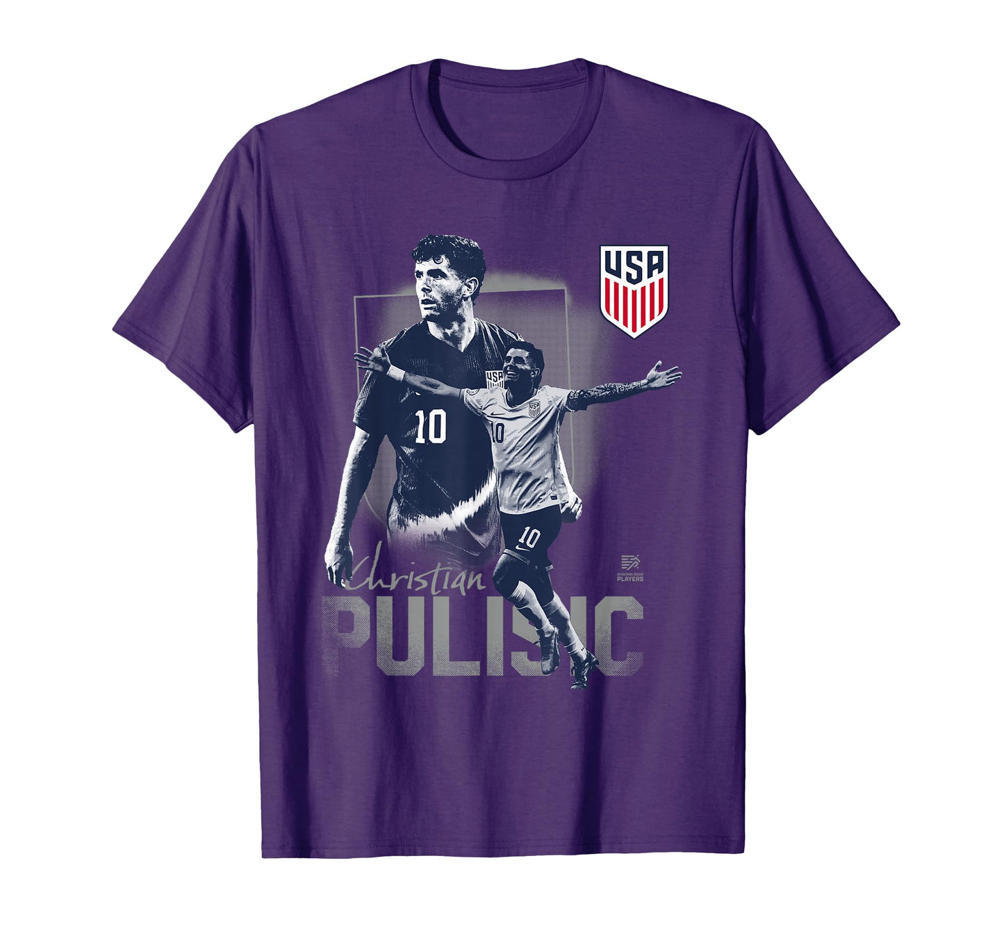 Officially Licensed USA Soccer USMNT Gear, Christian Pulisic T-Shirt