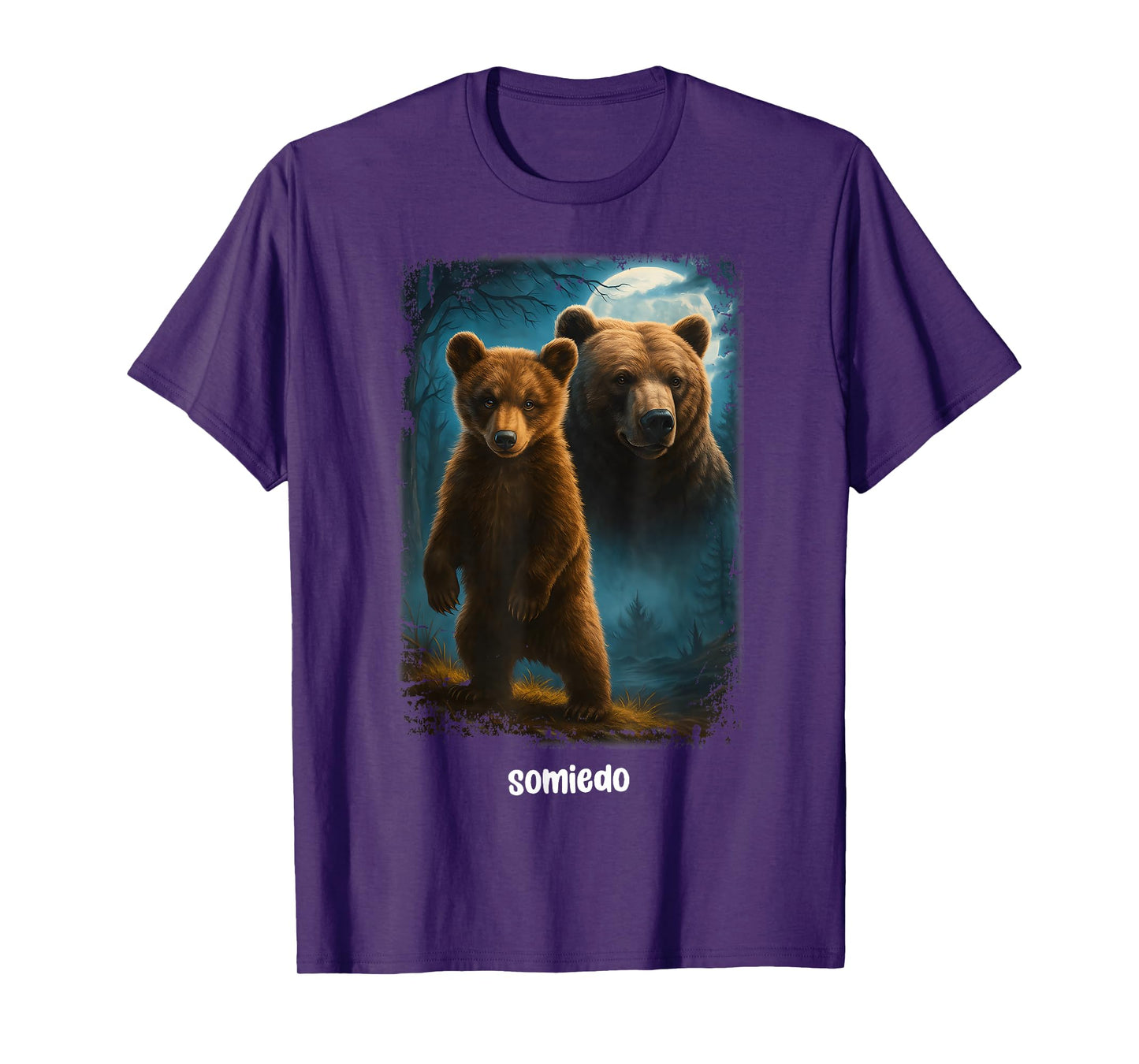 Somiedo Bear Funny Animal Lover Bear T-Shirt