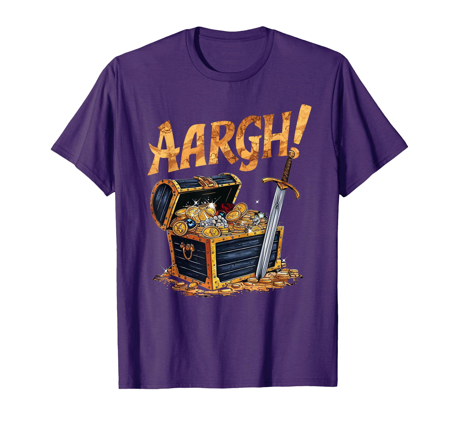 Pirate Treasure 'Aargh!' T-Shirt for Talk Like a Pirate Day T-Shirt