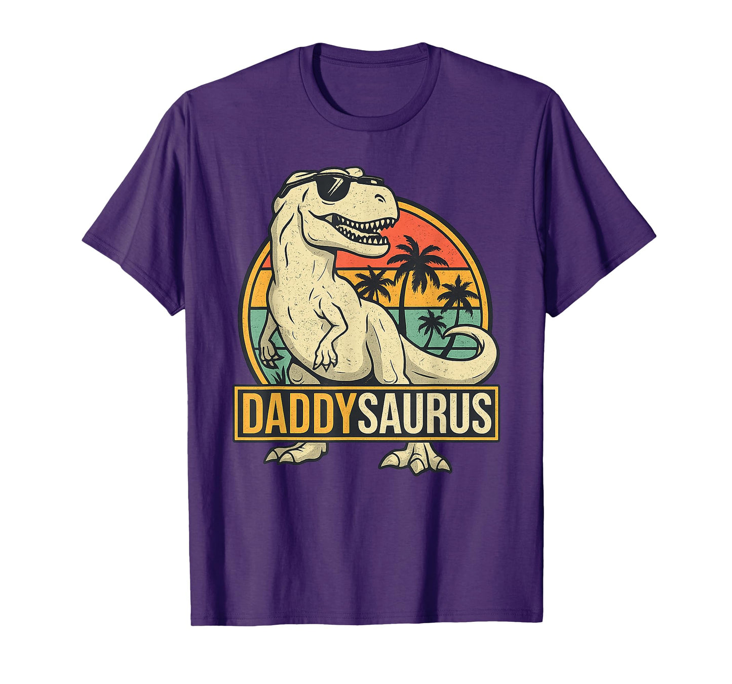 Daddysaurus T Rex Dinosaur Daddy Saurus Family Matching T-Shirt