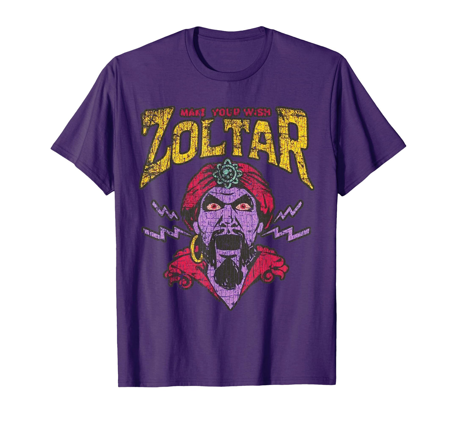 Zoltar Make Your Wish Fortune Teller Card Fairground Amuseme T-Shirt