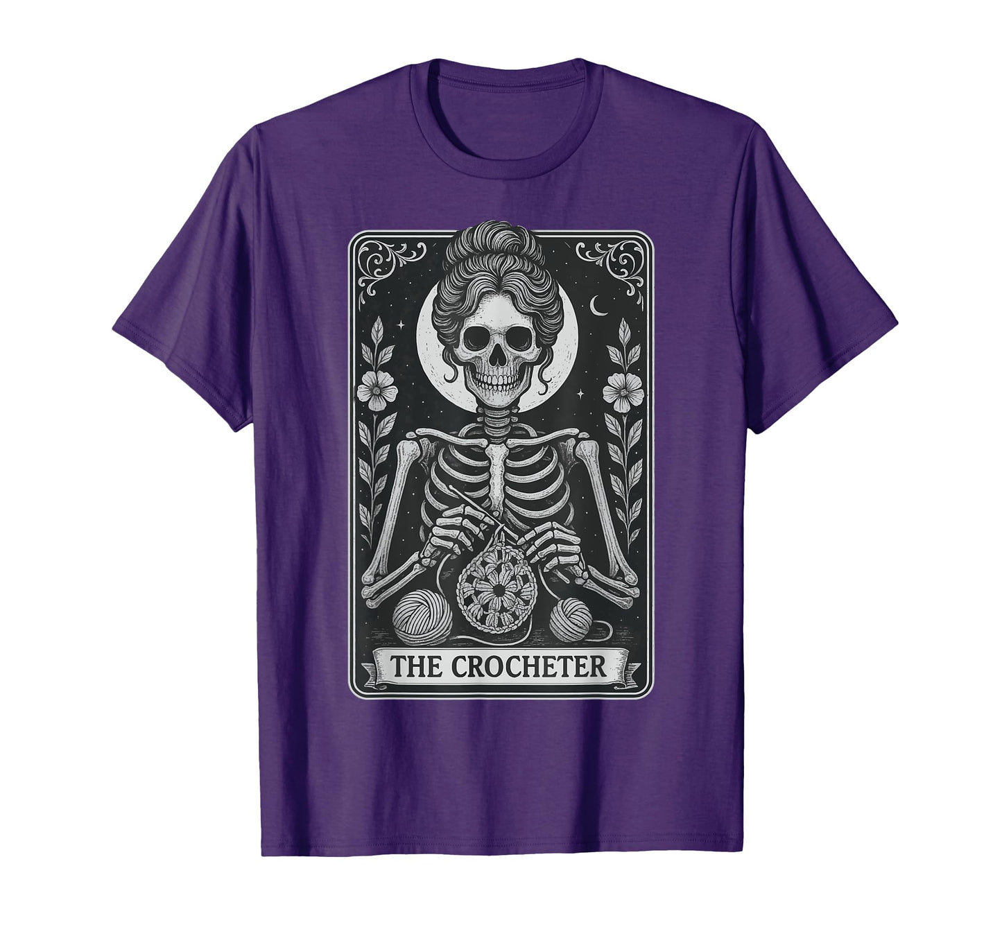 The Crocheter Tarot Card T-Shirt