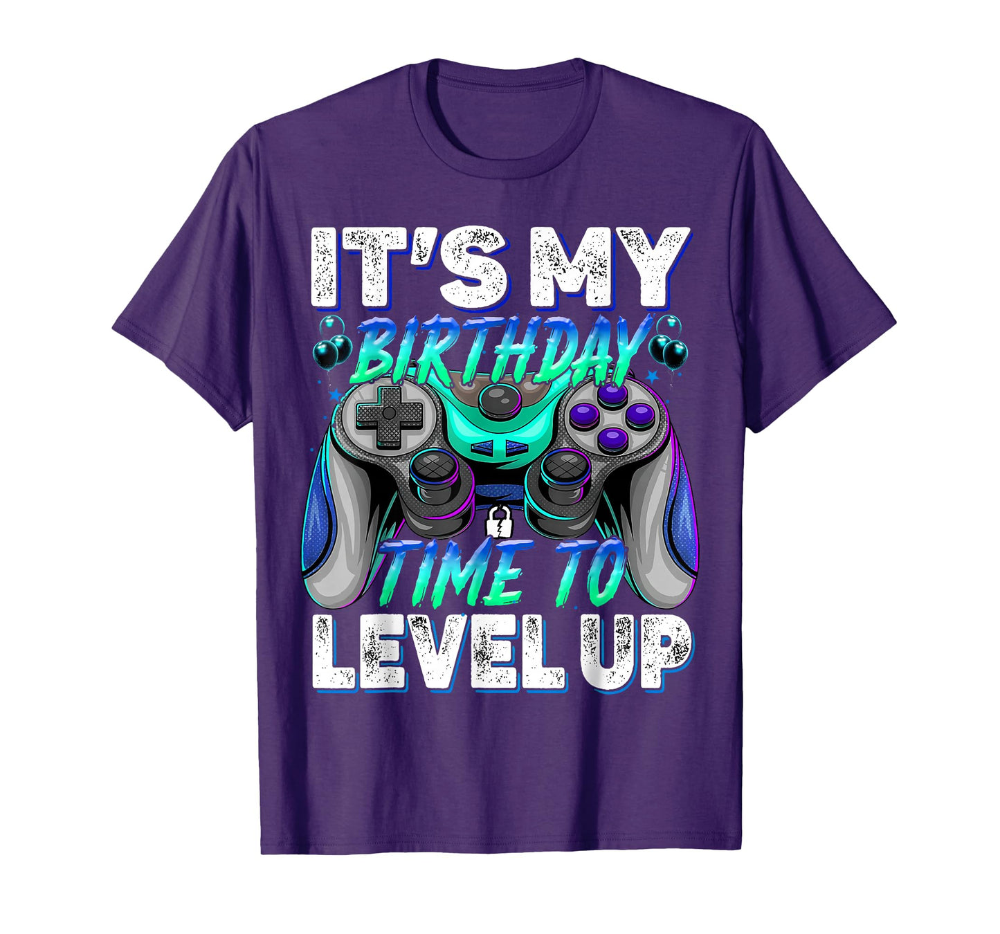 It's My Birthday Time to Level Up Video Game Birthday Boys T-Shirt