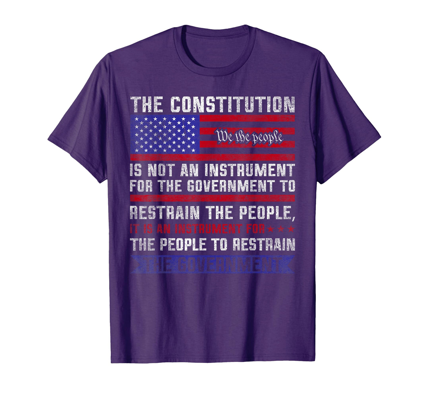 The Constitution Is An Instrument - US Patriotic T-Shirt