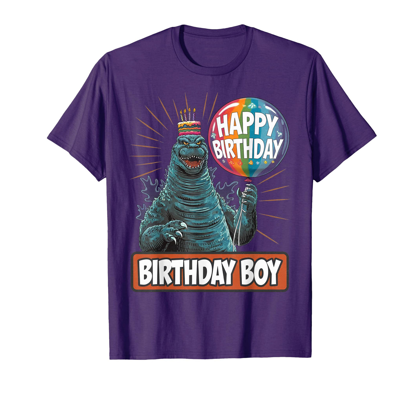 Kaiju Birthday Boy Fun Monster Movie Party Decoration Gifts T-Shirt
