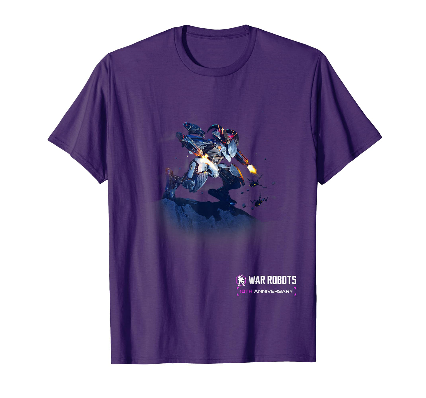 War Robots 10th Anniversary – Ochokochi T-Shirt, Small, Black