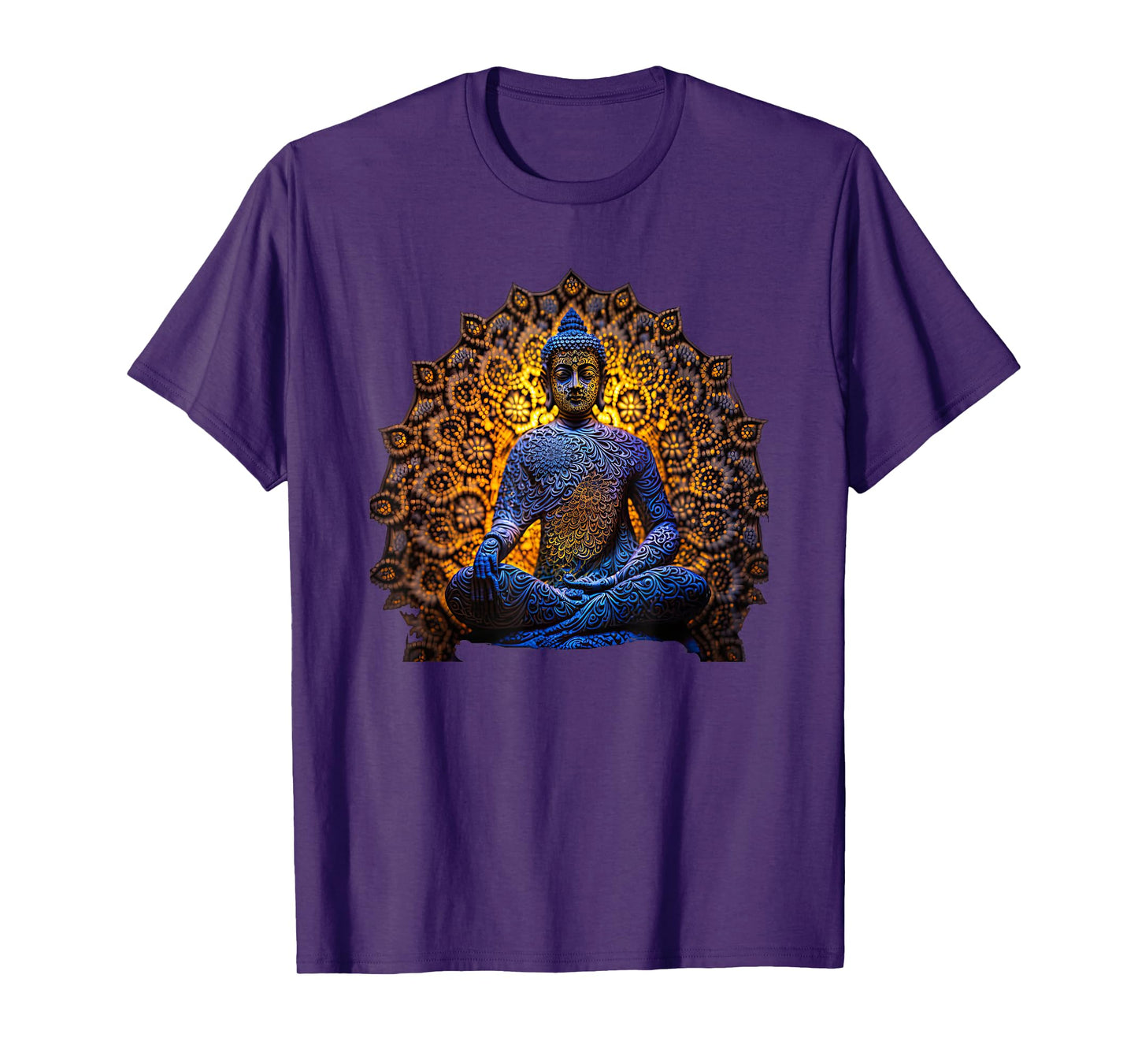 Buddha Statue Yoga Buddhist Zen Buddhism Meditation T-Shirt