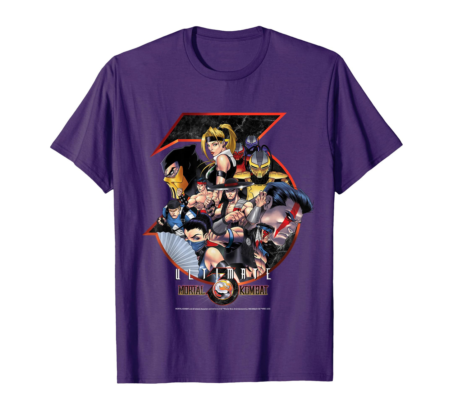 Ultimate Mortal Combat Merch Characters T-Shirt