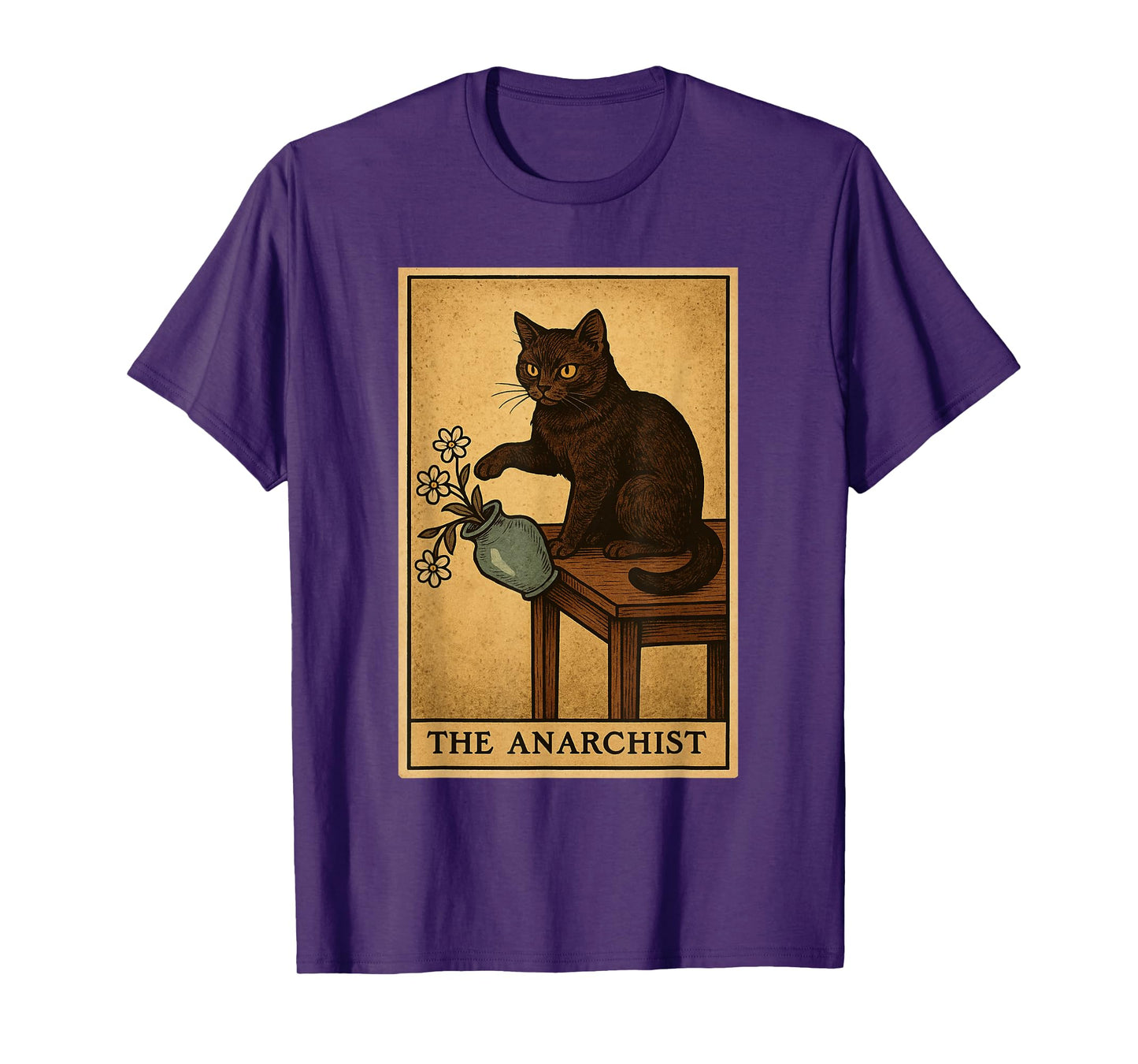 Cat Lover Shirt Cat Tarot Card Tshirt Men Women Kids T-Shirt