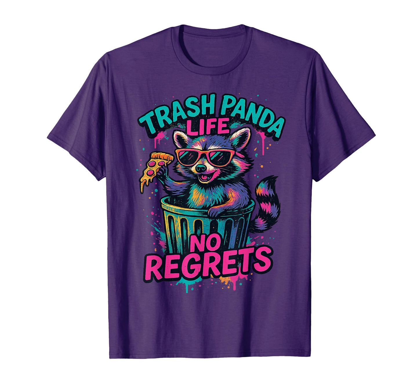 Funny Trash Panda More Thrash Can Less Trash Can't T-Shirt