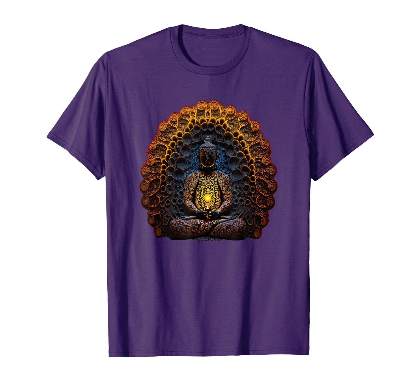 Buddha Statue Yoga Buddhist Zen Buddhism Meditation T-Shirt
