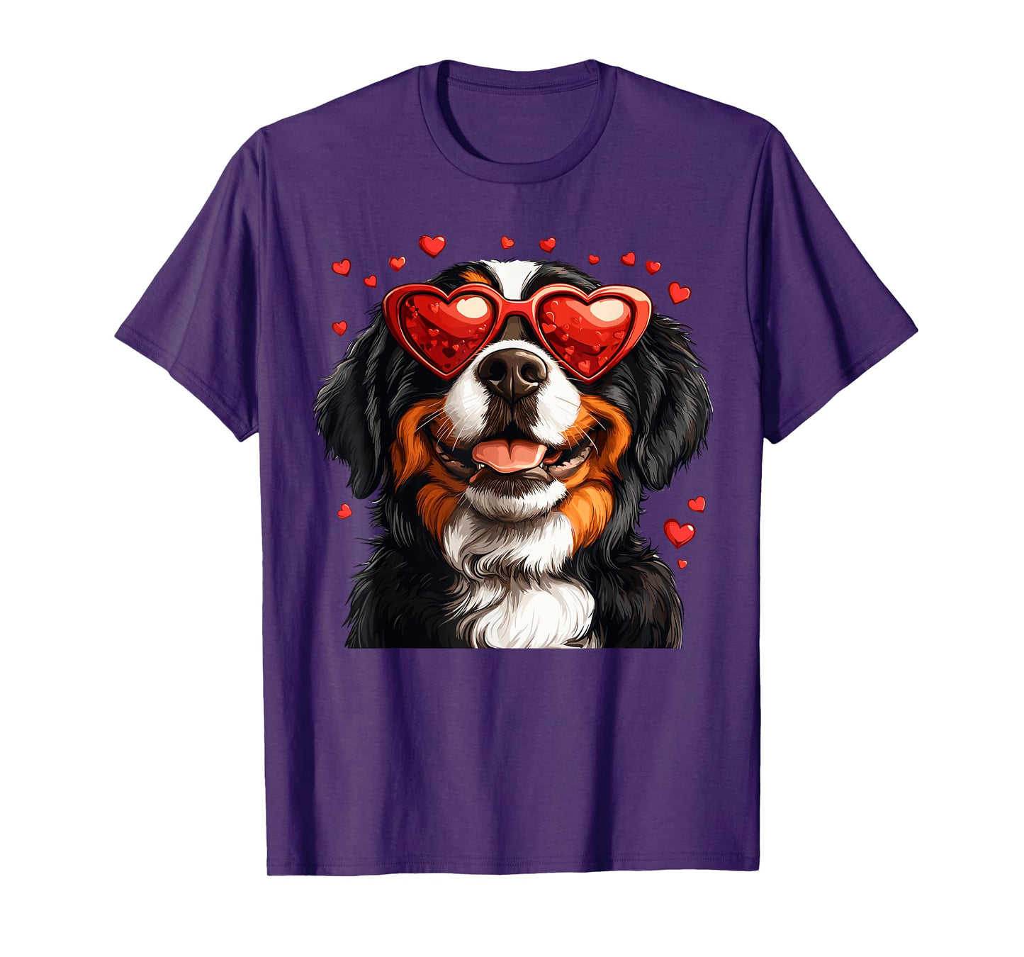 Bernese Mountain Cute Berner Dog Lover Valentines Day T-Shirt