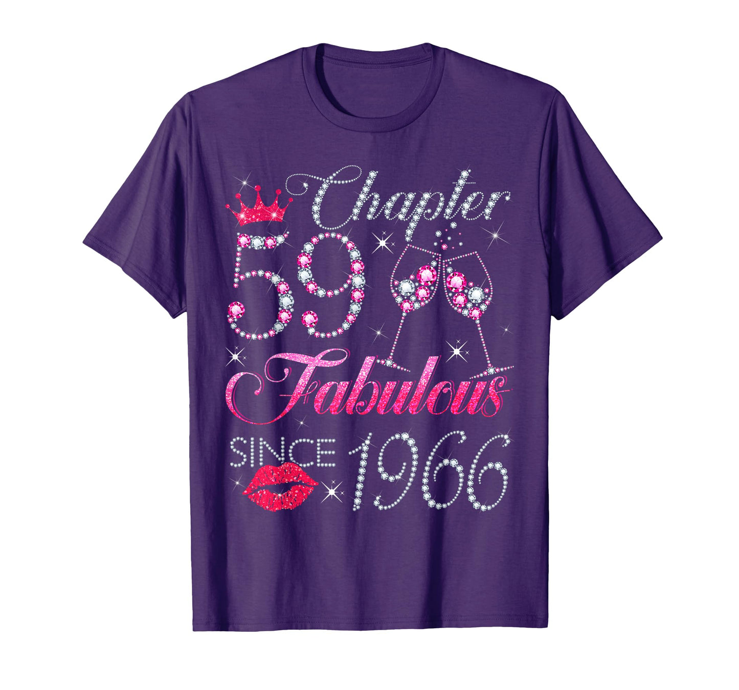 Chapter 59 Fabulous Since 1966 59Th Birthday Gift For Women T-Shirt