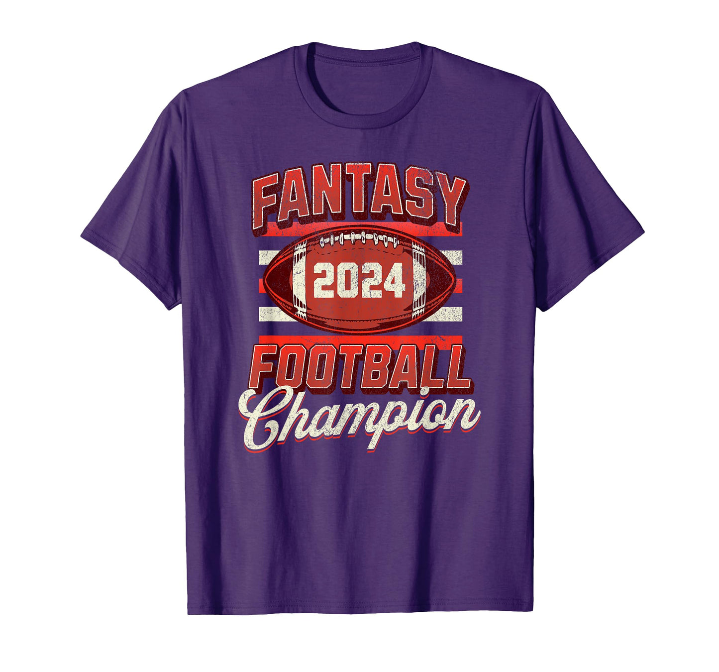 Fantasy League Champ 2024 Winner Fantasy Football Champion T-Shirt