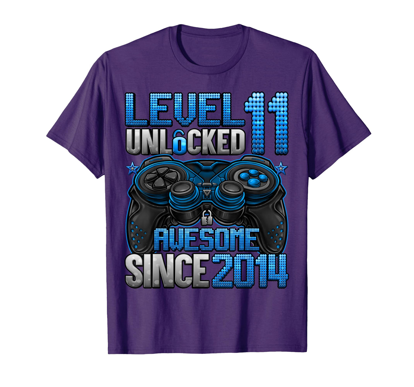 Level 11 Unlocked 11 Year Old Gifts Boys 11th Birthday Boy T-Shirt