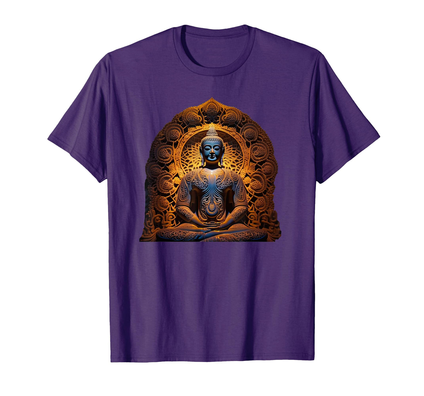 Buddha Statue Yoga Buddhist Zen Buddhism Meditation T-Shirt