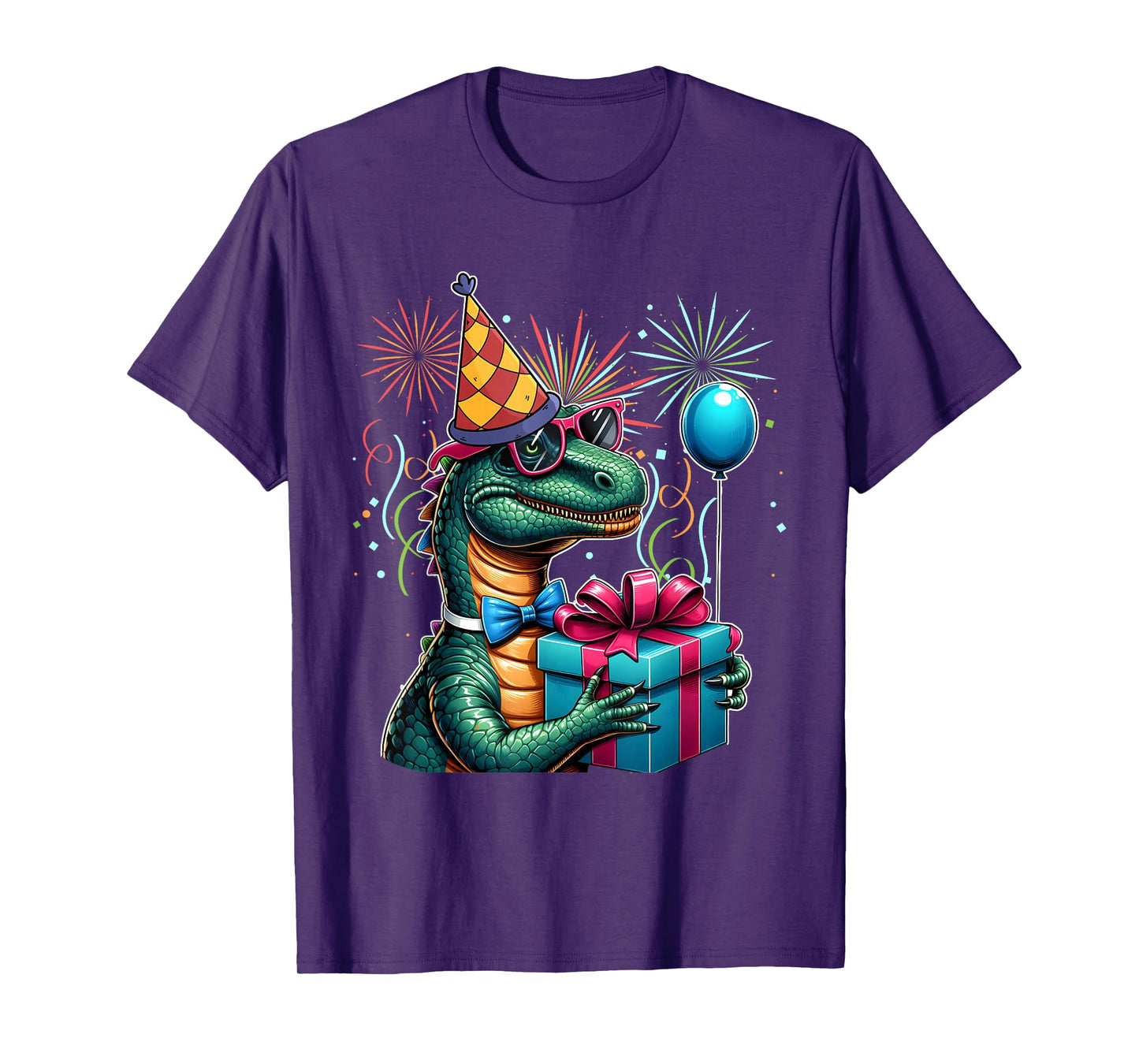 Adult Dinosaur Birthday T Rex Party For Kids Adult Birthday T-Shirt
