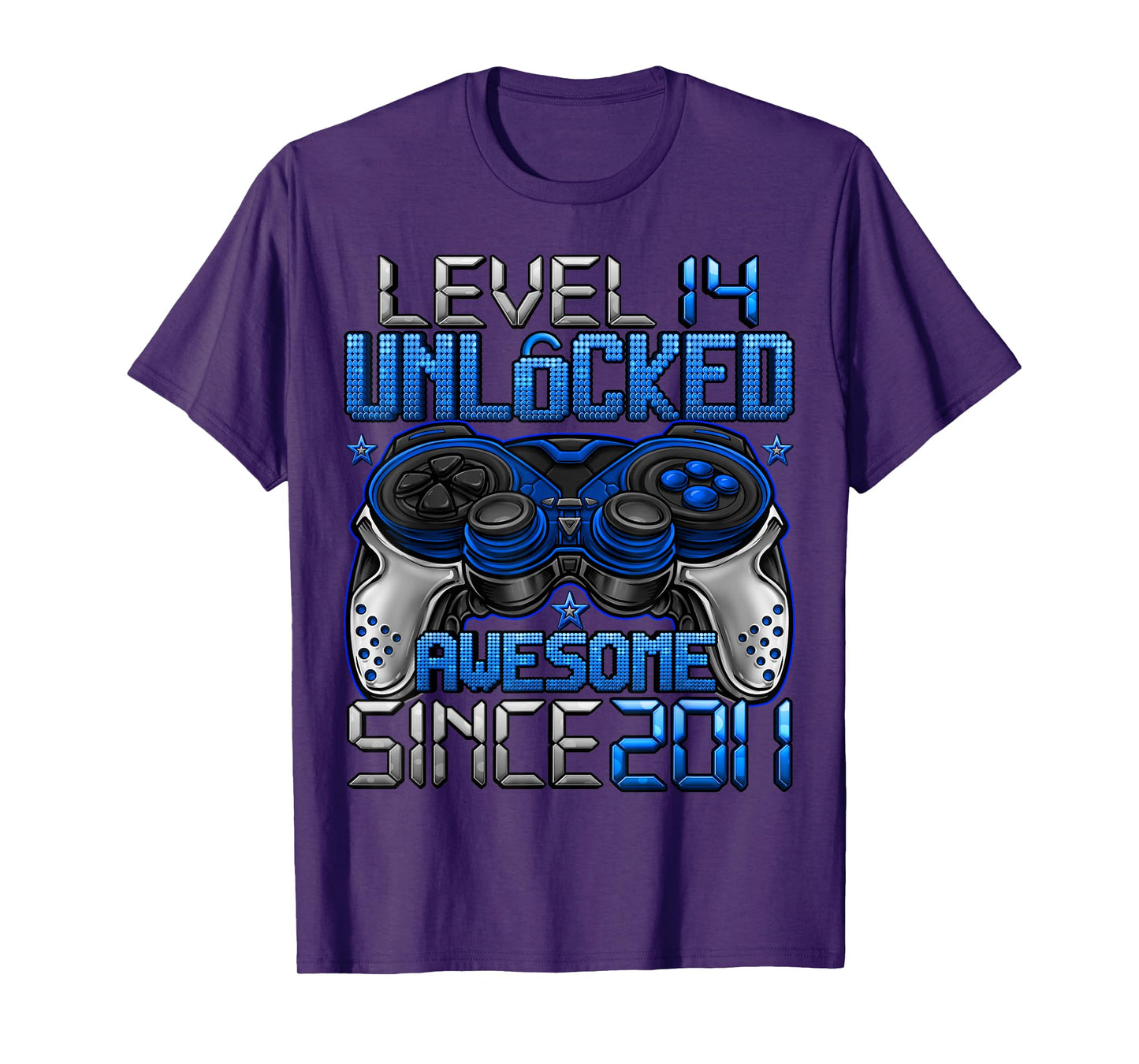 Level 14 Unlocked 14 Year Old Gifts Boys 14th Birthday Boy T-Shirt
