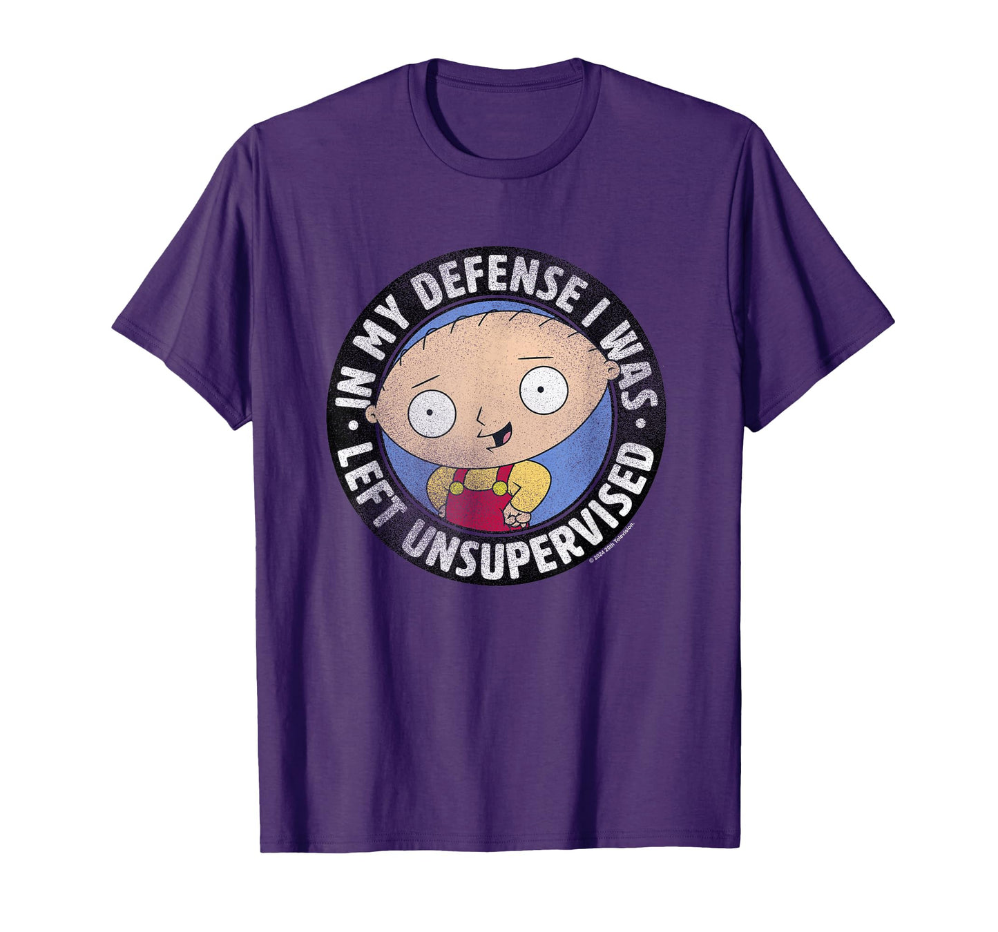 Family Guy Stewie I Was Left Unsupervised T-Shirt