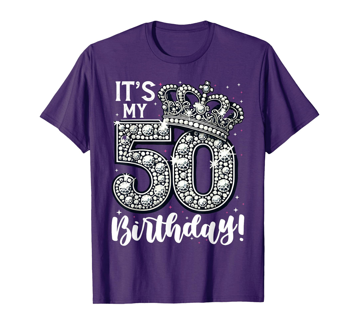 50 years old It's my Birthday Funny 50th Birthday Women T-Shirt