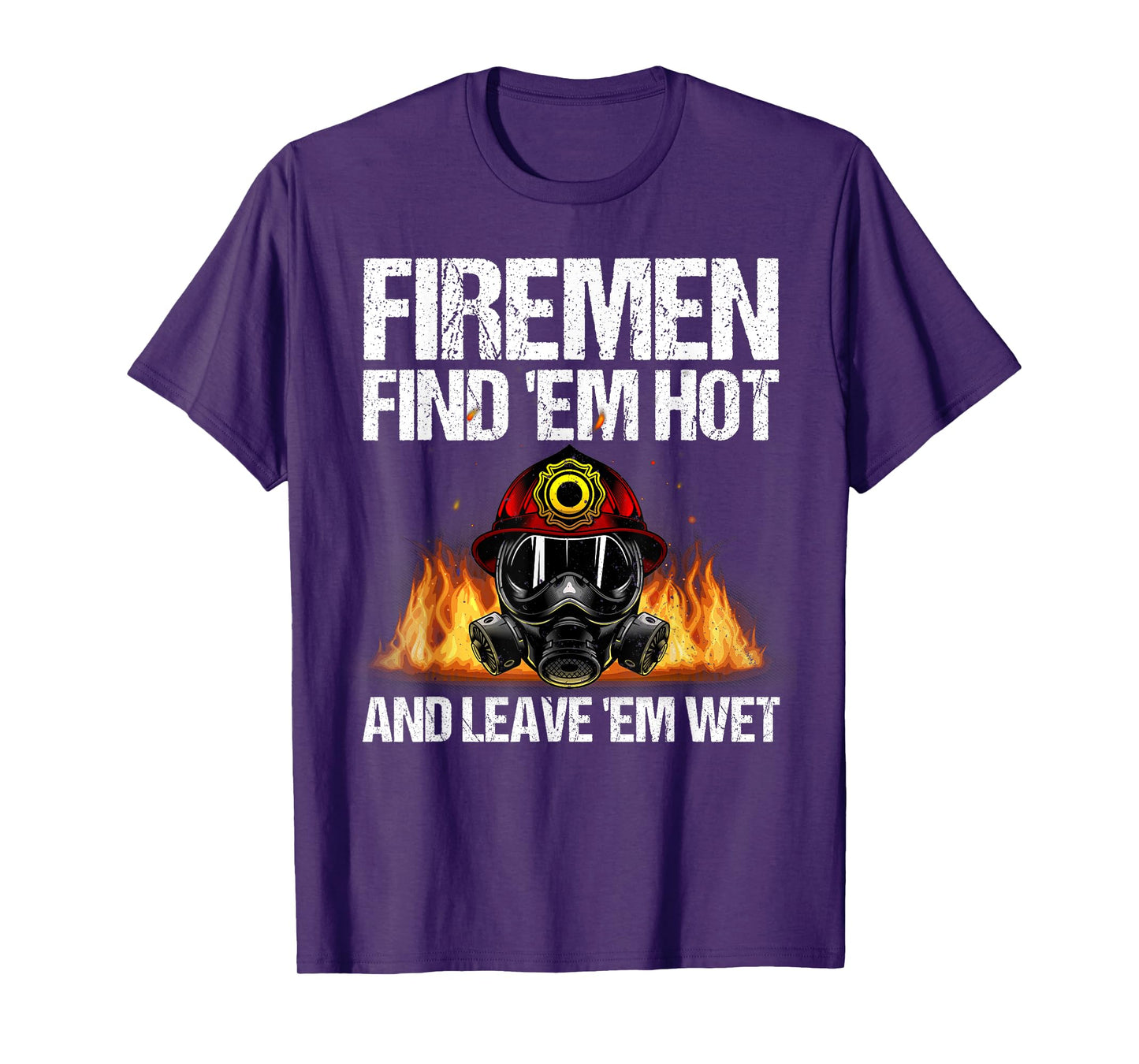 Funny Firefighter Design For Men Boys Firefighting Fireman T-Shirt