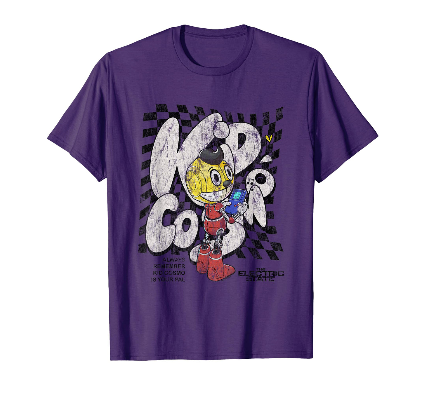 The Electric State Kid Cosmo Is Your Pal Distressed Poster T-Shirt