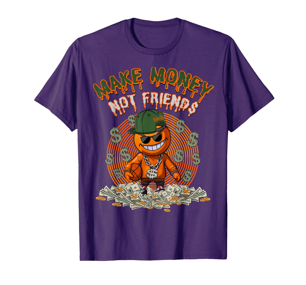 Olive Army Solar Orange | Orange Olive Sneaker Matching T-Shirt